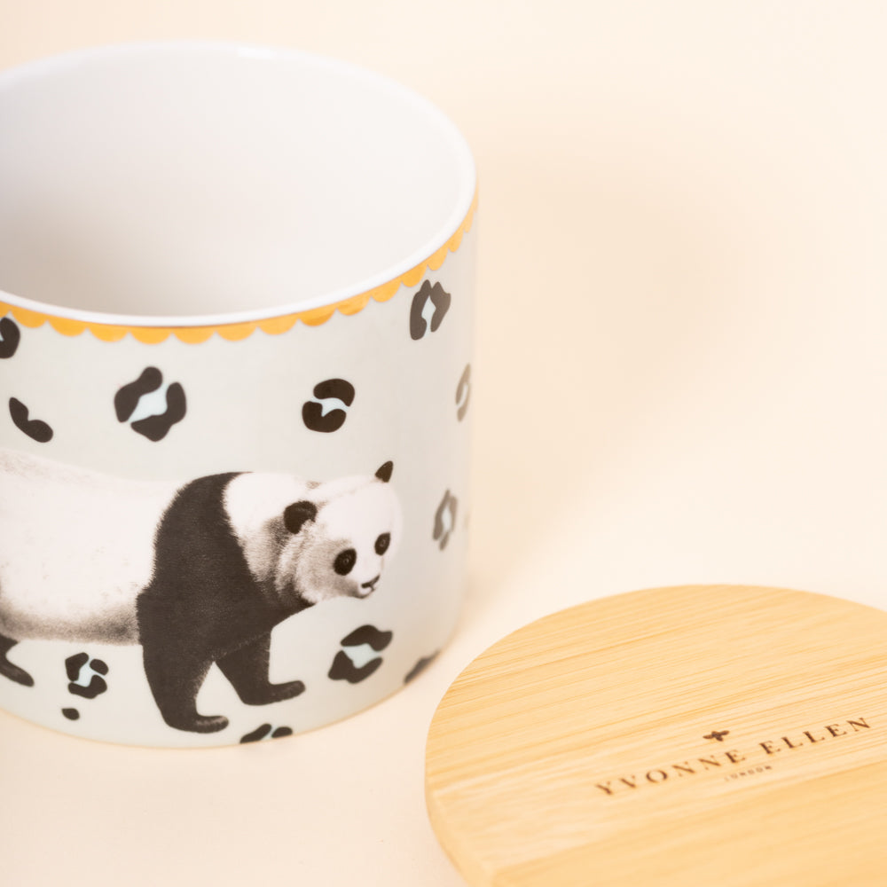 Yvonne Ellen Small Storage Jar, Panda