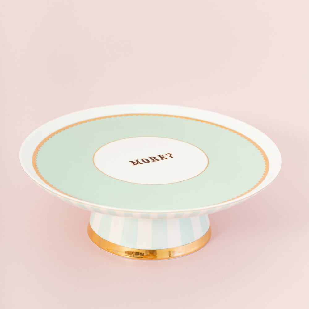 Yvonne Ellen Slogan Cake Stand