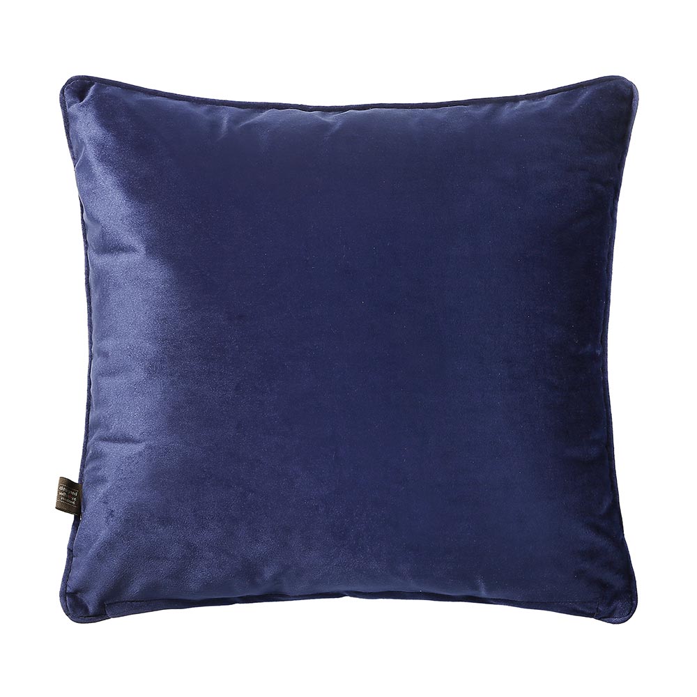 Scatter Box Bellini Velvet Velour cushion Royal Blue