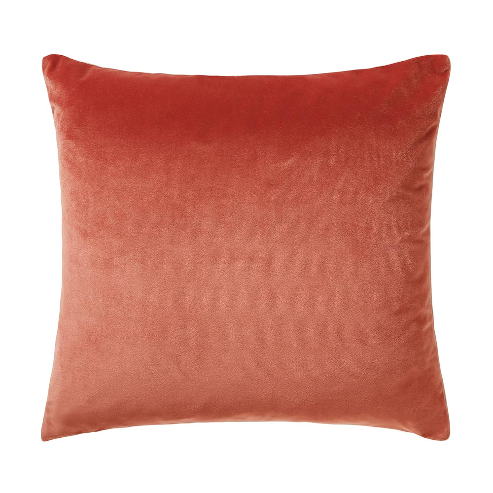 Scatter Box Bellini Velvet cushion Peach