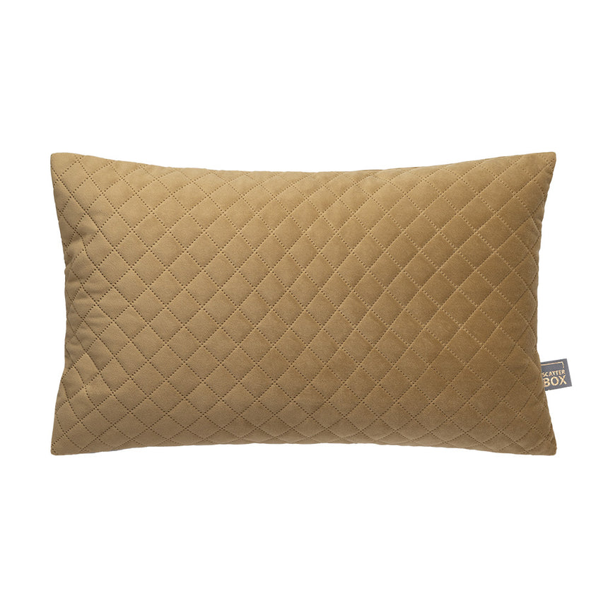 Scatter Box Erin Diamond Bolster Cushion, Chartreuse