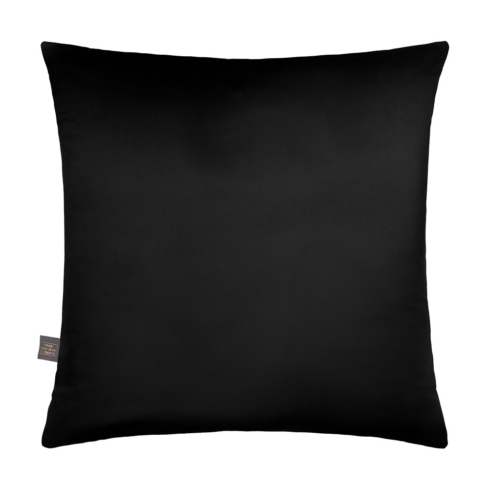 Scatter Box Gallium Velvet Cushion, Black