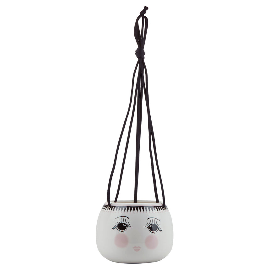 Miss Etoile Ceramic Hanging Flower Pot