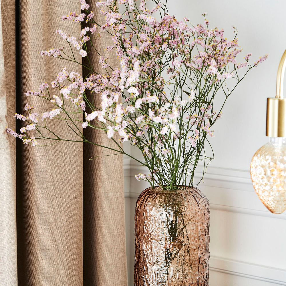 Bahne Interior Stained Glass Vase, Rose