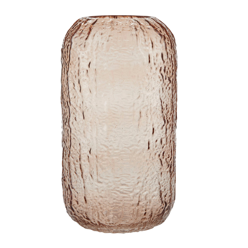 Bahne Interior Stained Glass Vase, Rose