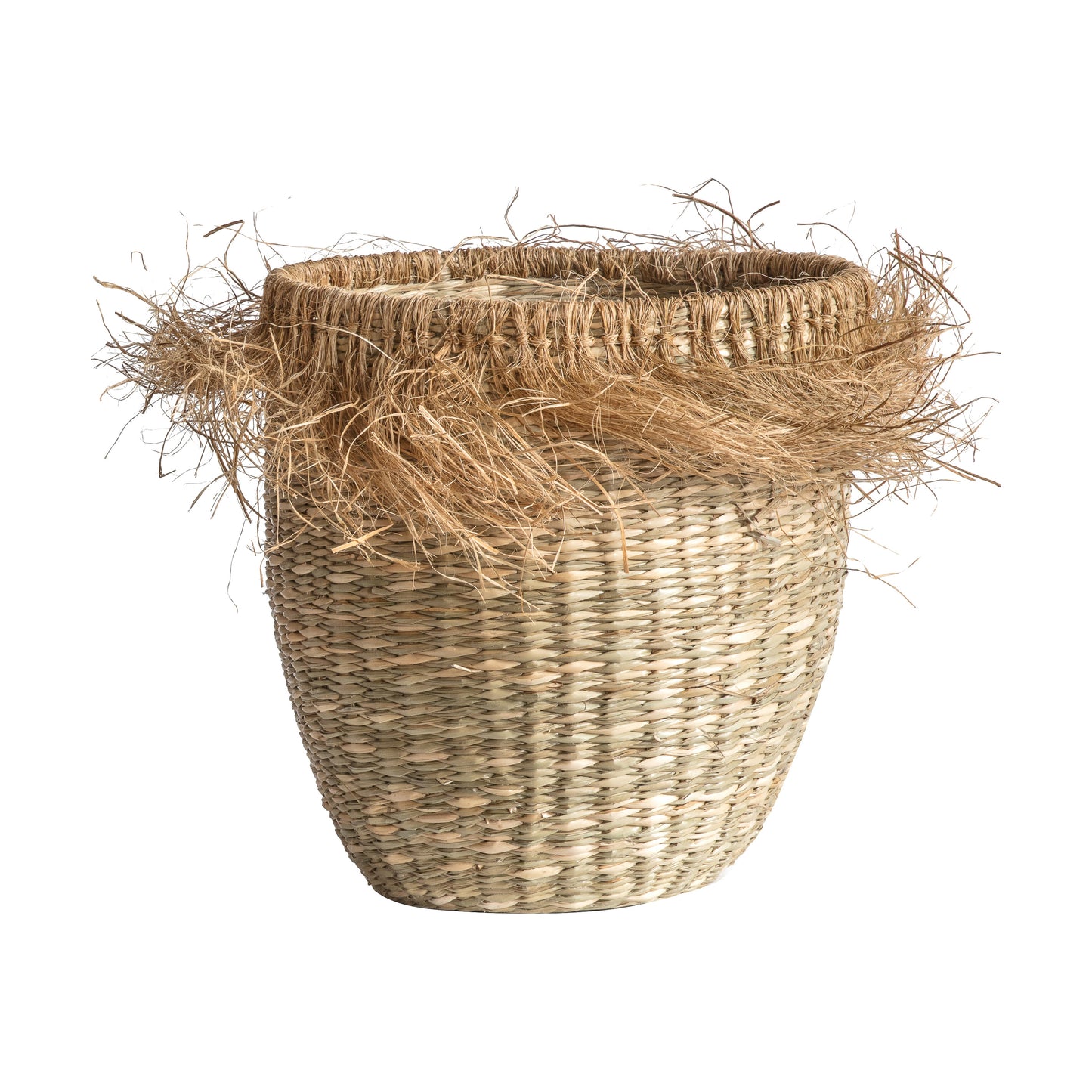 Ebobo Seagrass Storage Basket Natural