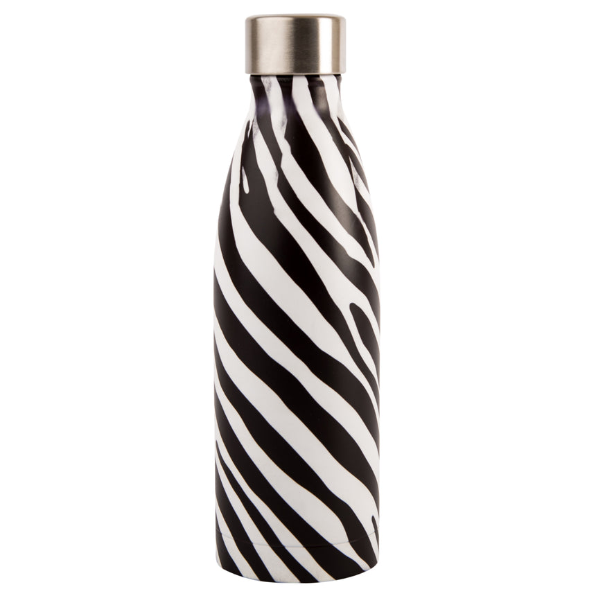 Madagascar Zebra Stainless Steel Insulated Water Bottle