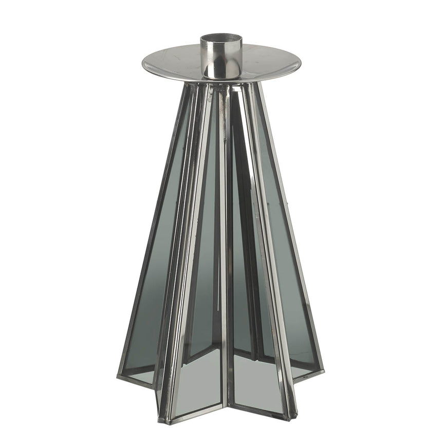 Parlane Living Sofia Star Candle Holder, Smoke