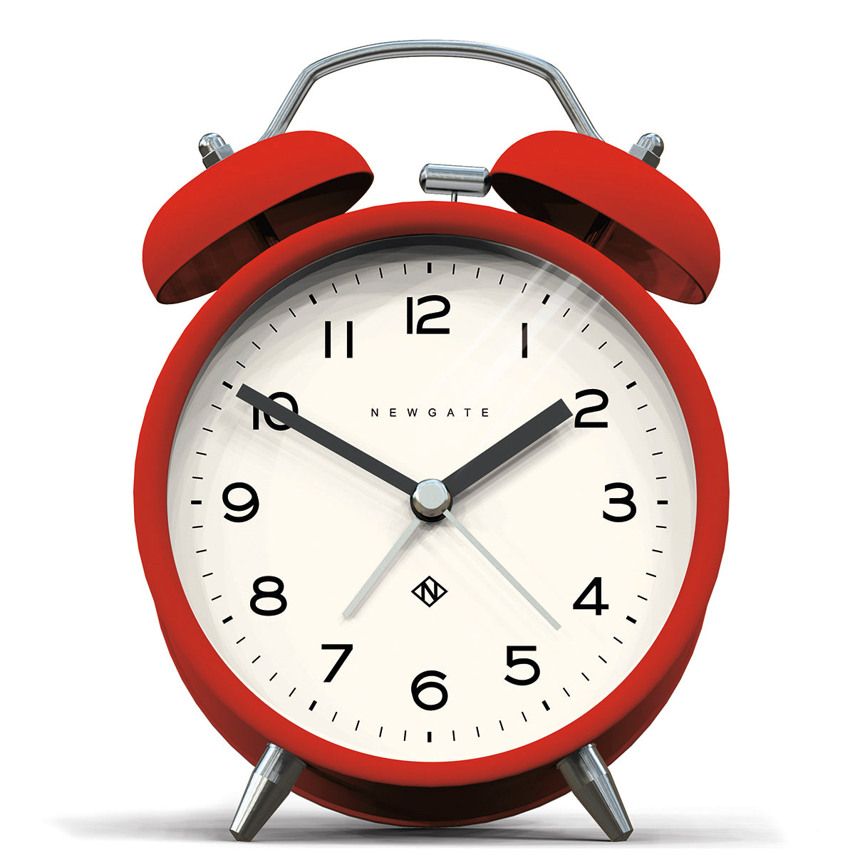 Newgate Echo Alarm Clock ,Fire Engine Red