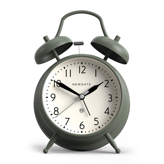 Newgate Covent Garden Alarm Clock, Asparagus Green