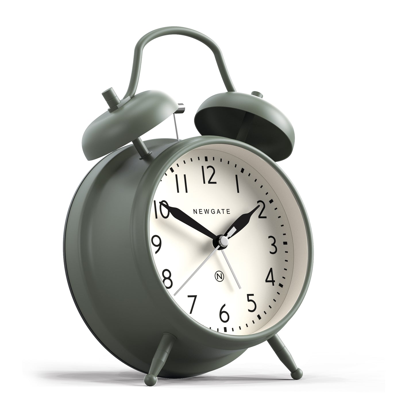 Newgate Covent Garden Alarm Clock, Asparagus Green