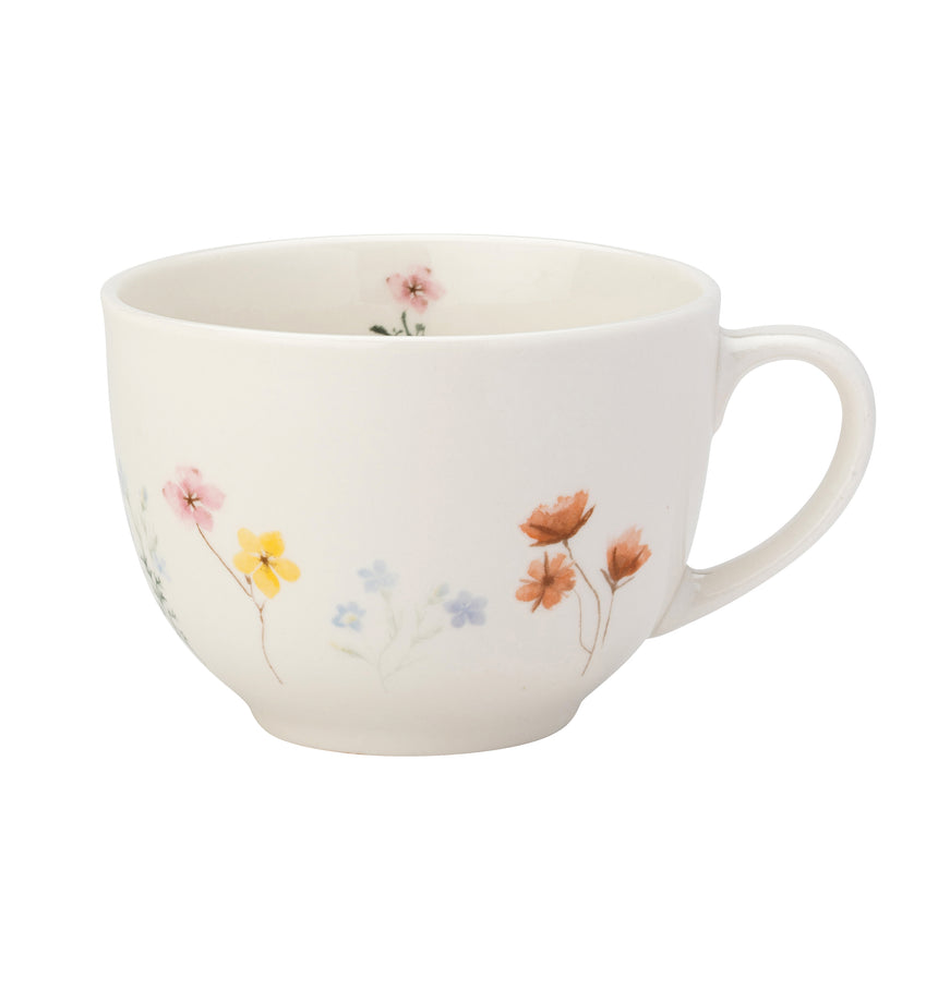 Pressed Flowers Hug Mug