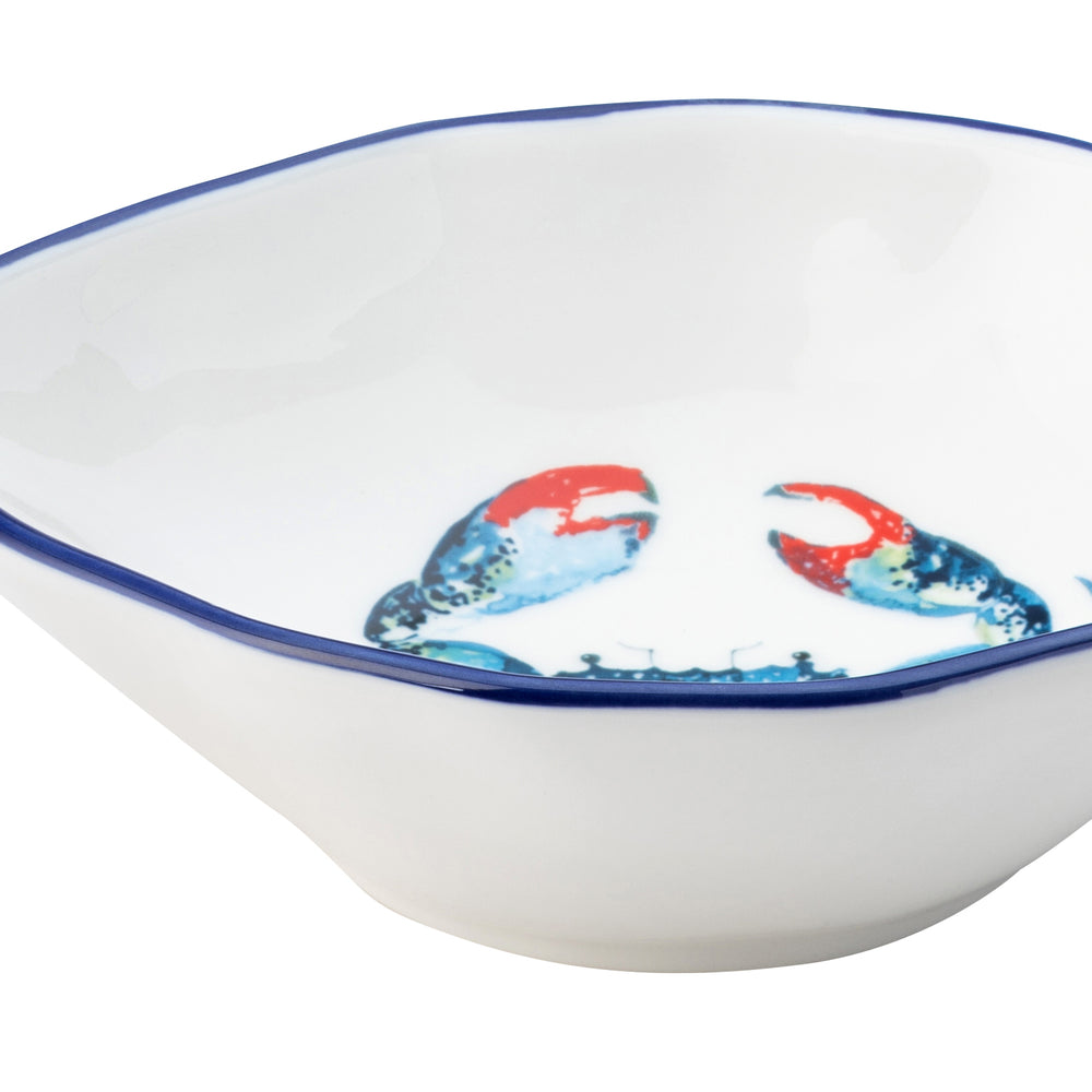Dish Of The Day Porcelain Serving Bowl Crab ( medium )