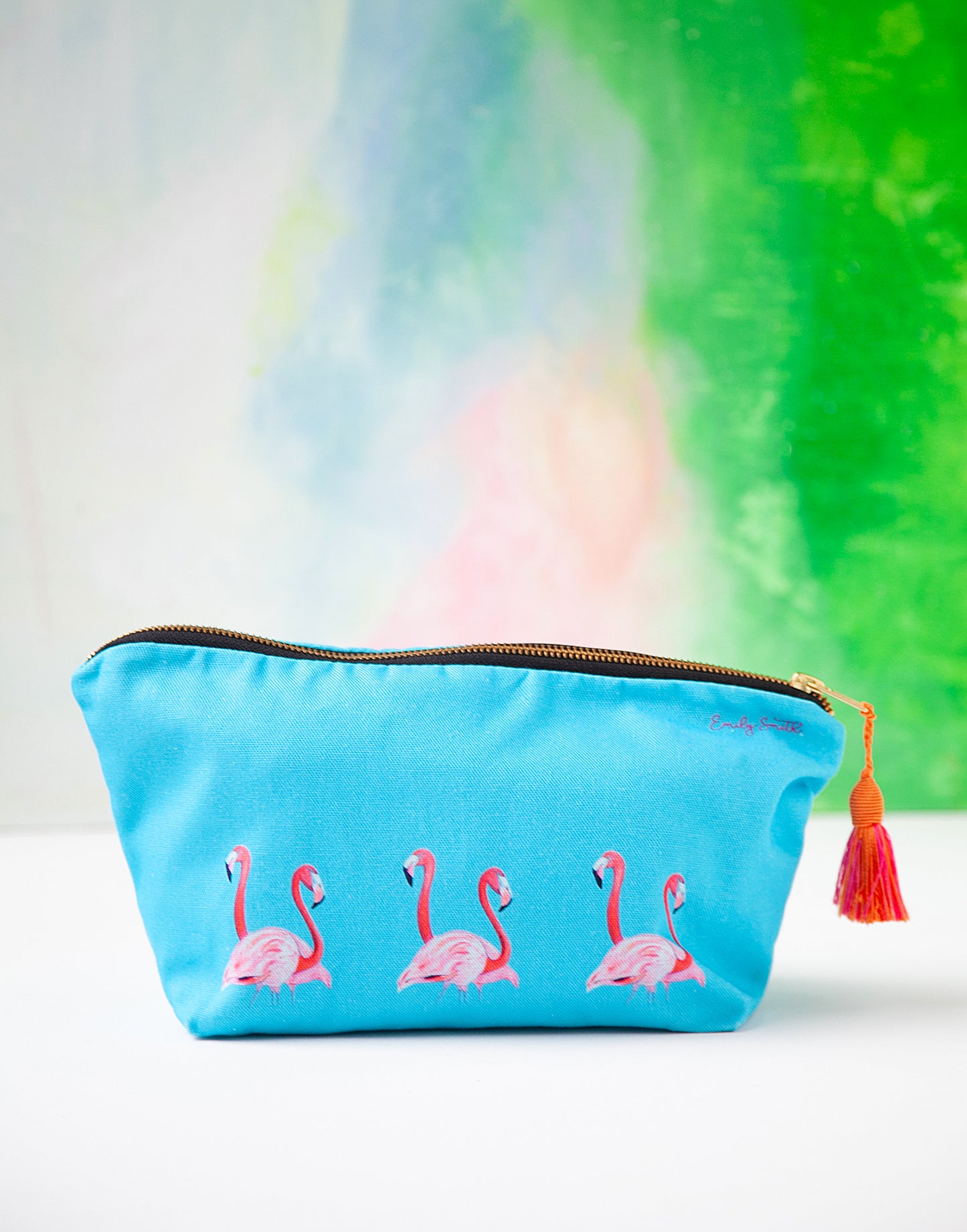 Emily Smith Cosmetic Bag/Pencil Case,Flossy & Amber