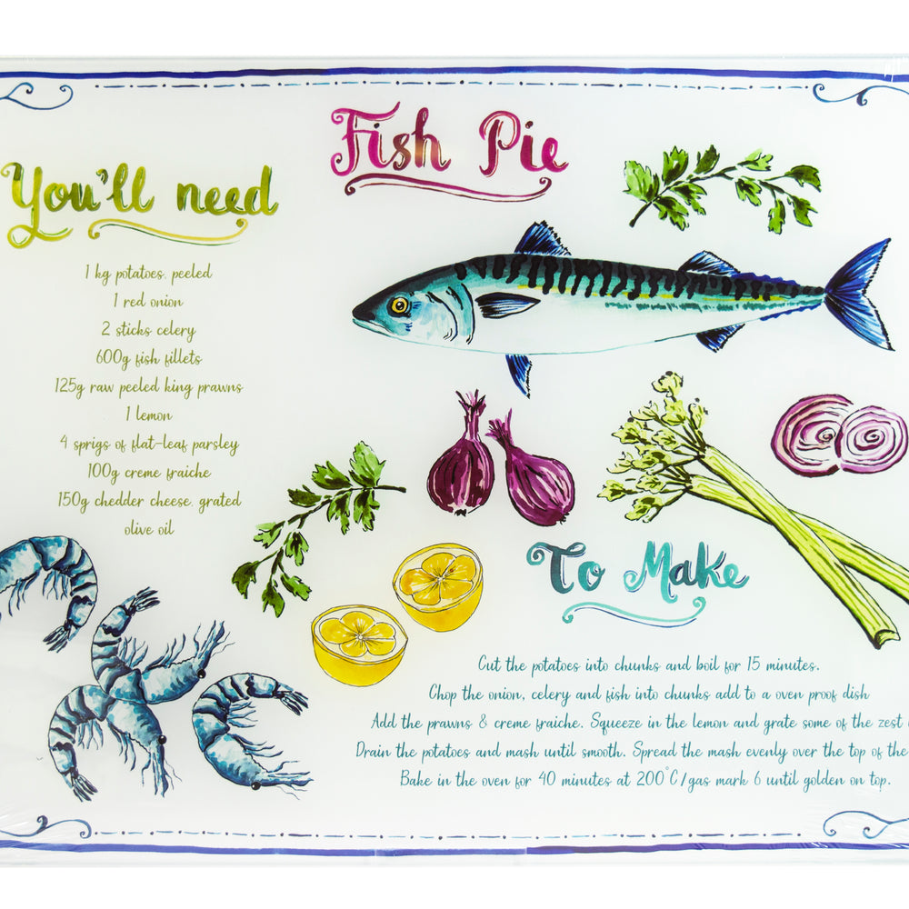 Dish Of The Day Glass Worktop Saver