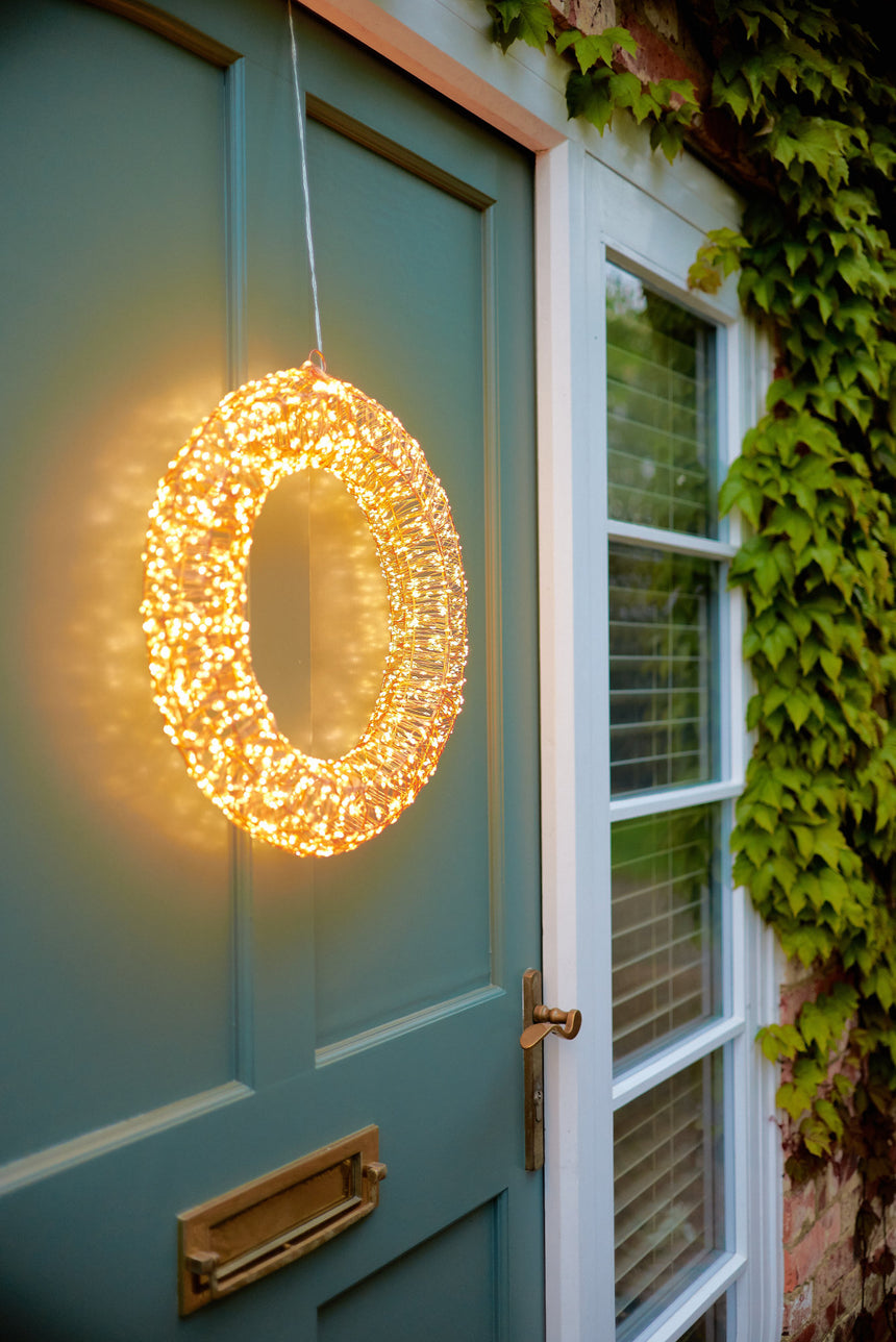 Galaxy LED Wreath, Copper