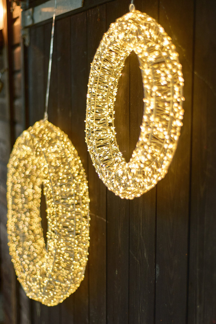 Galaxy LED Wreath, Copper