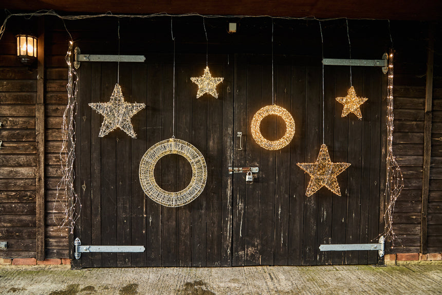 Galaxy LED Wreath, Copper