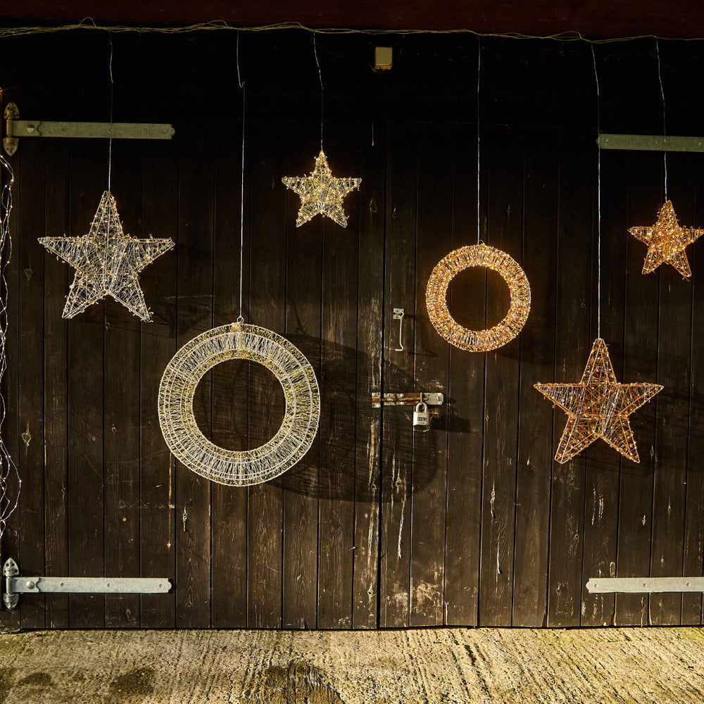 LED Galaxy Star Light, Silver