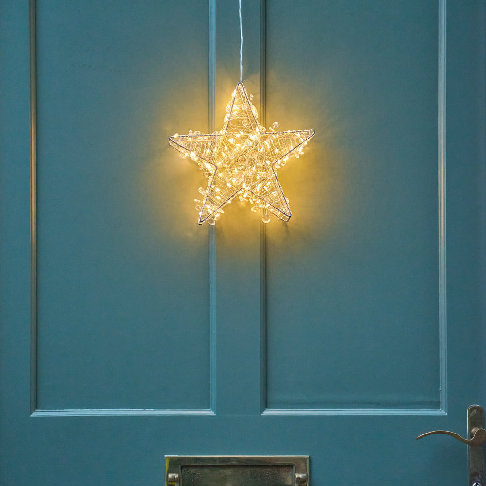 LED Galaxy Star Light, Silver