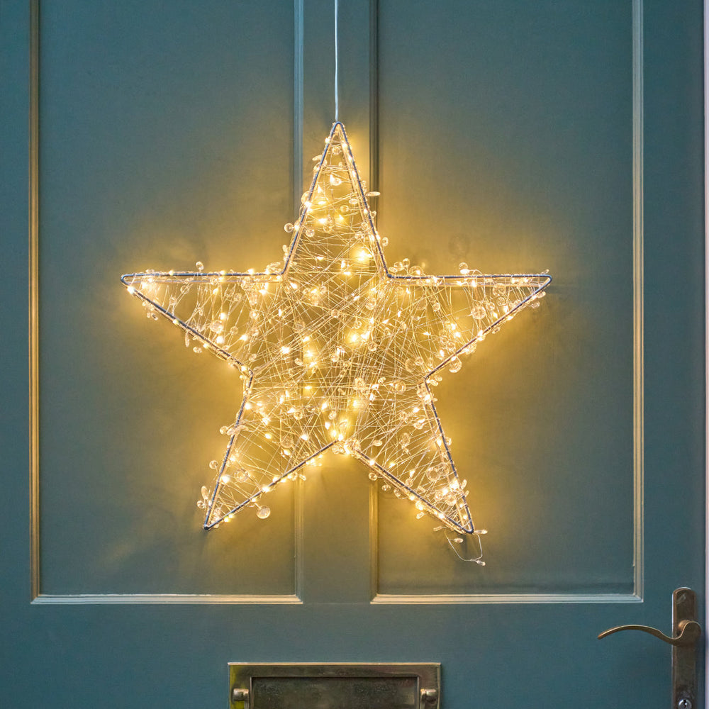 LED Galaxy Star Light, Silver