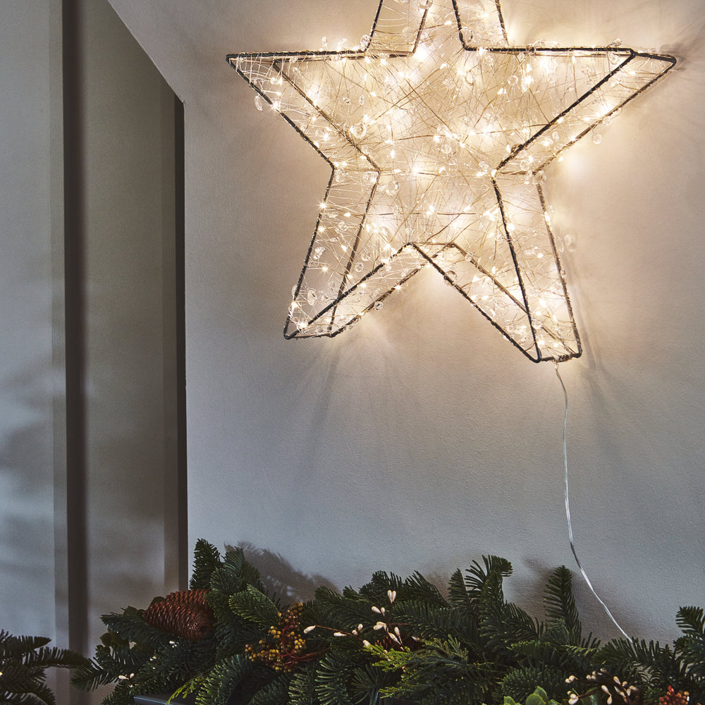 LED Galaxy Star Light, Silver