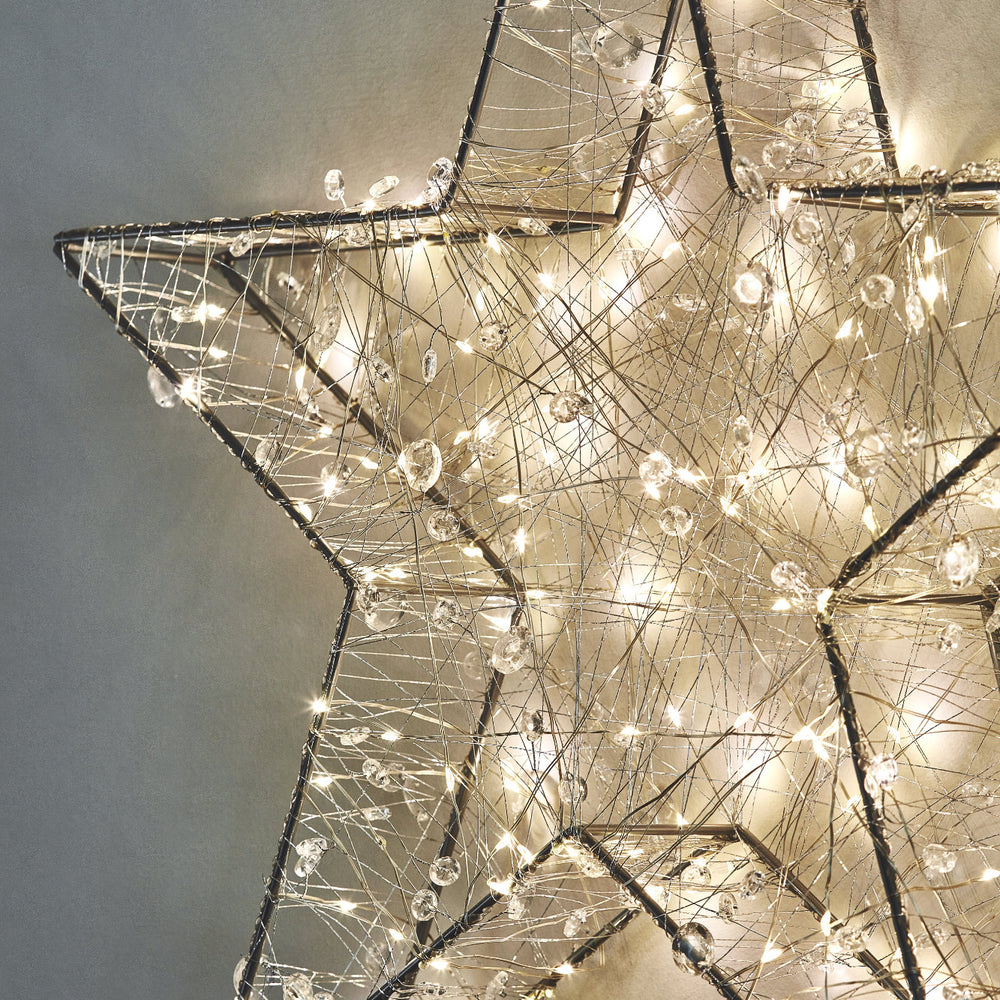 LED Galaxy Star Light, Silver