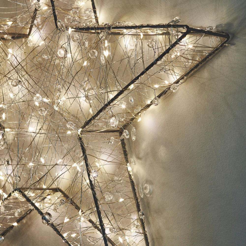 LED Galaxy Star Light, Silver