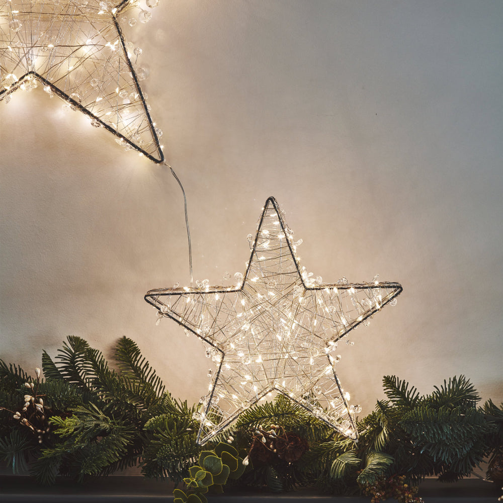 LED Galaxy Star Light, Silver