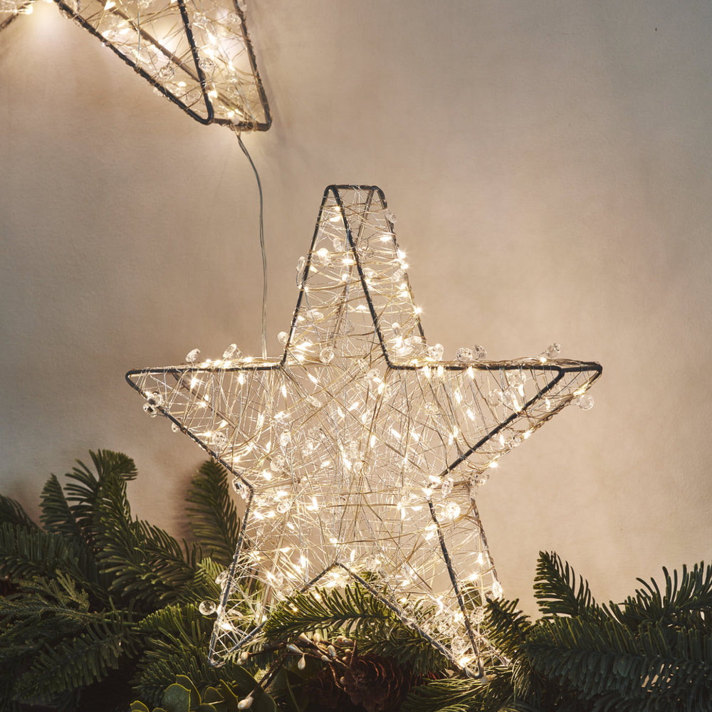 LED Galaxy Star Light, Silver