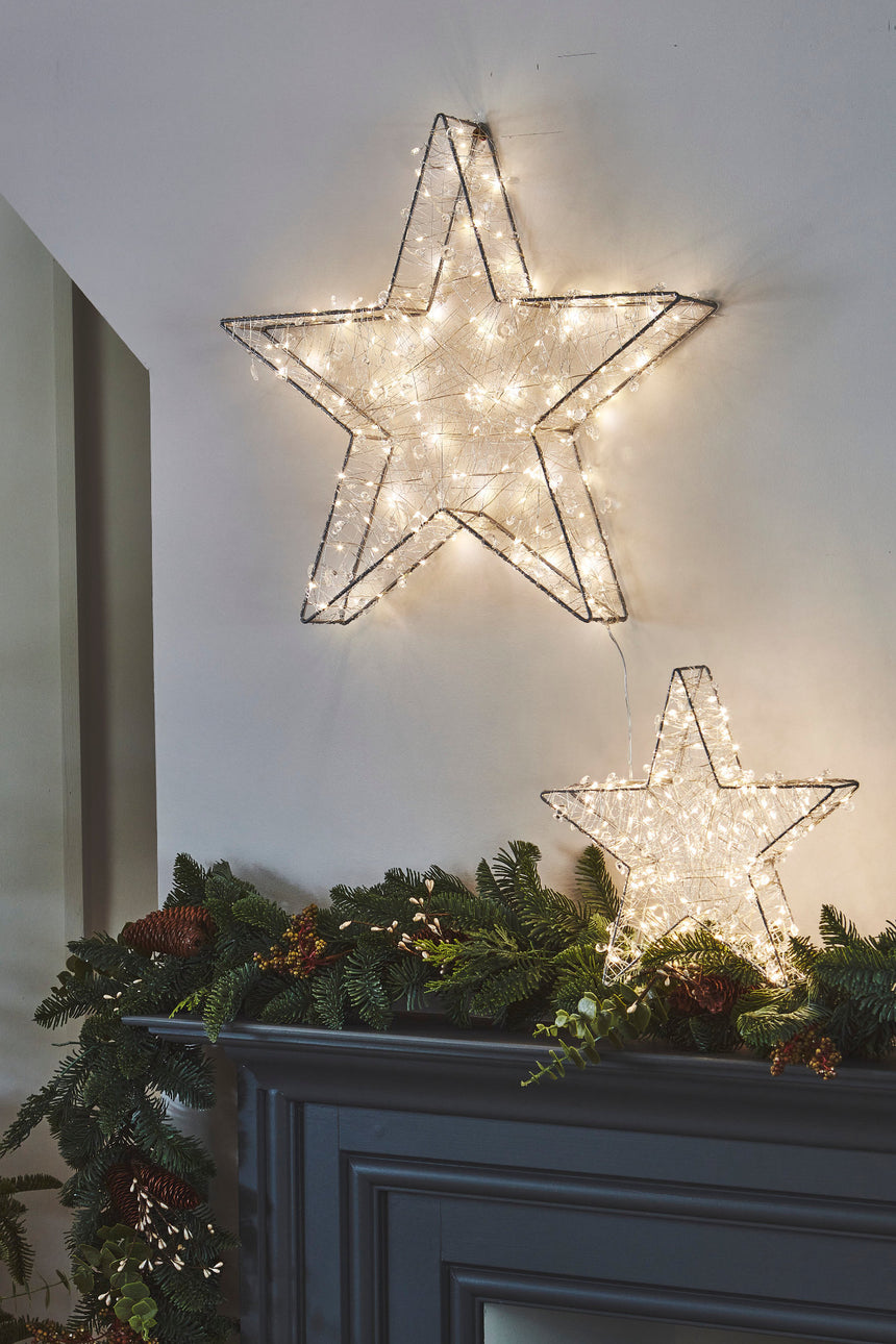 LED Galaxy Star Light, Silver