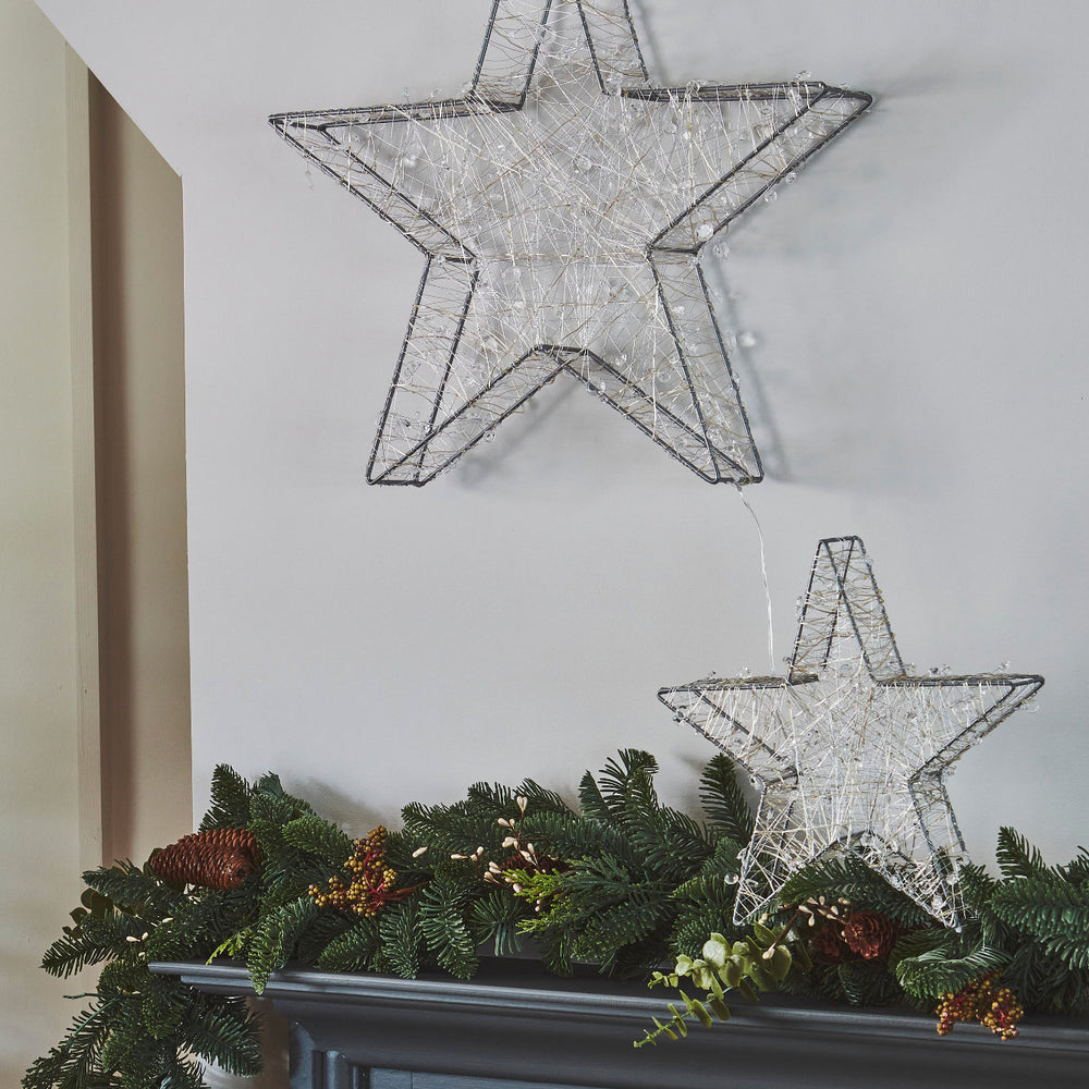 LED Galaxy Star Light, Silver