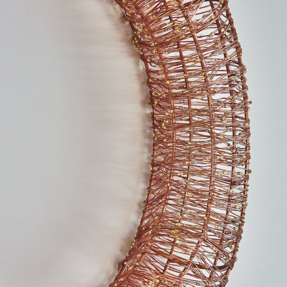 Galaxy LED Wreath, Silver