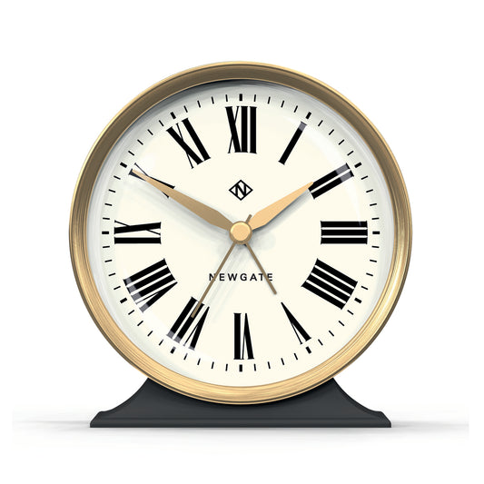 Newgate Hotel Alarm Clock, Moonstone Grey