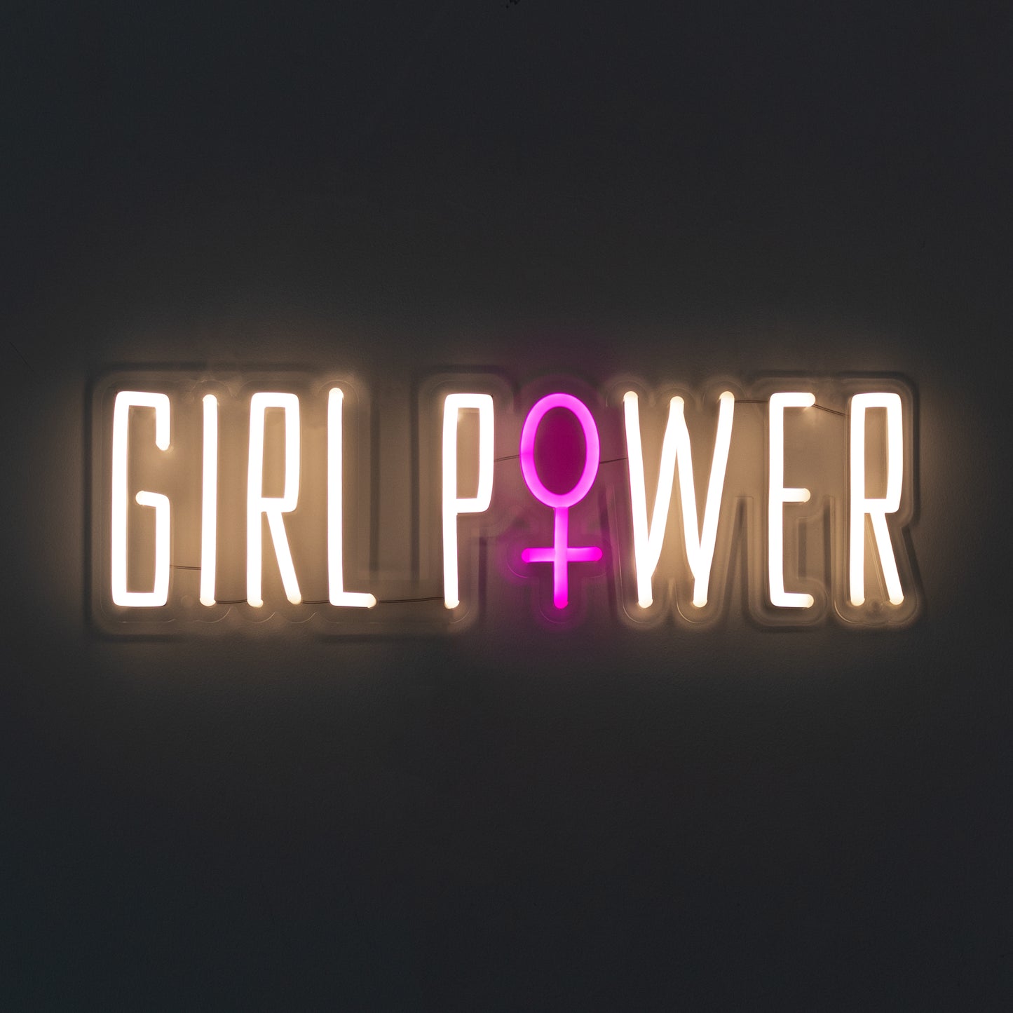 Locomocean Neon Wall Light, Girl Power