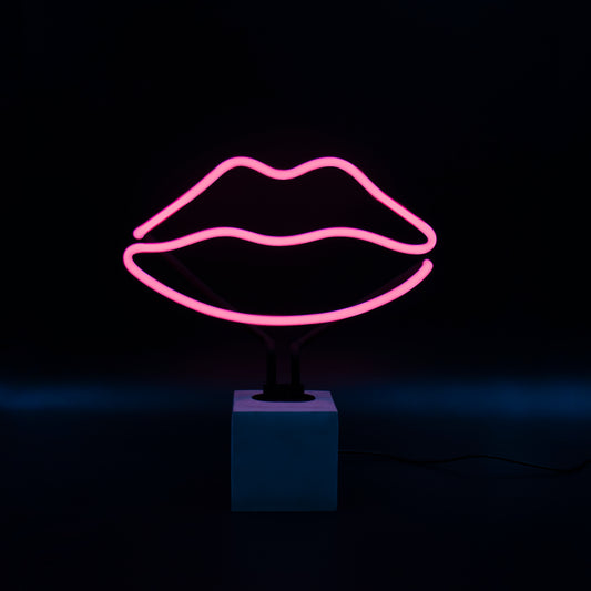 Locomocean Neon Table Light Lips