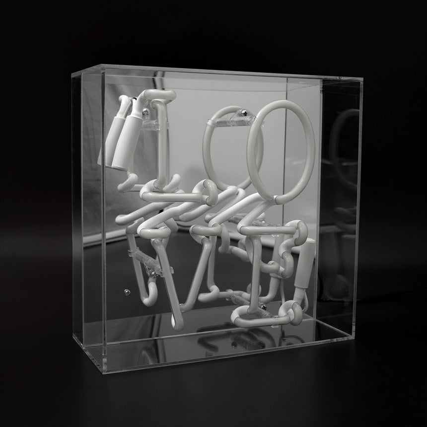 Locomocean Neon Box Sign, Love