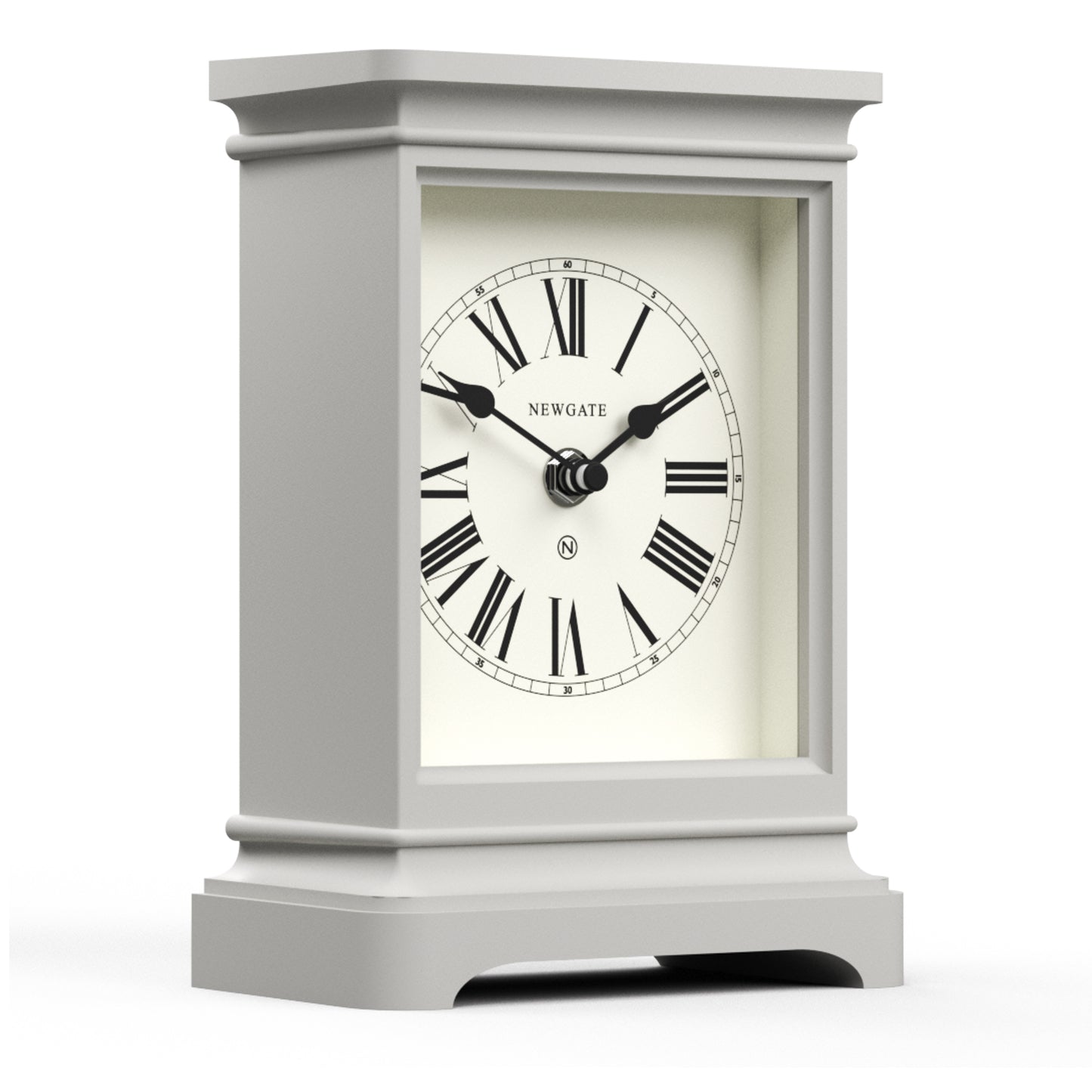 Newgate Time Lord Mantel Clock, Grey