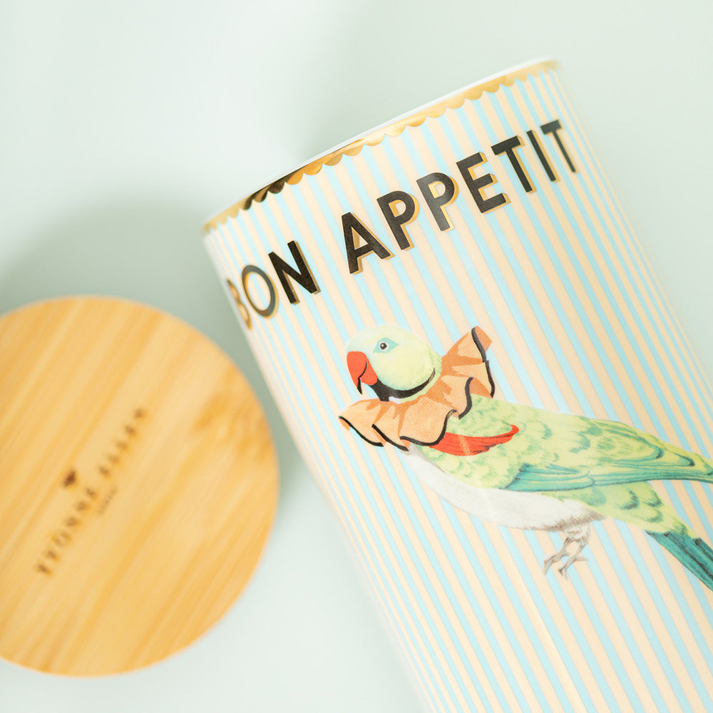 Yvonne Ellen Spaghetti Storage Jar, Parrot