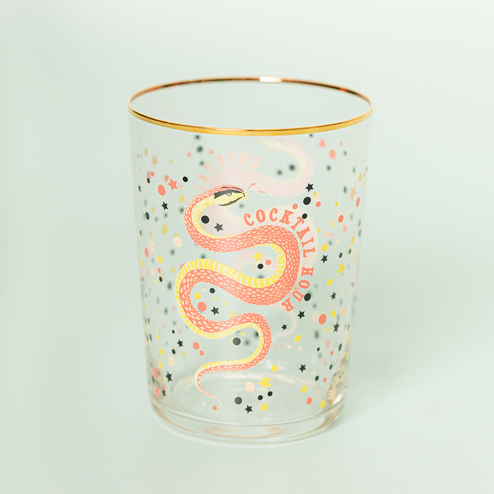 Yvonne Ellen Hi Ball Glass, Snake