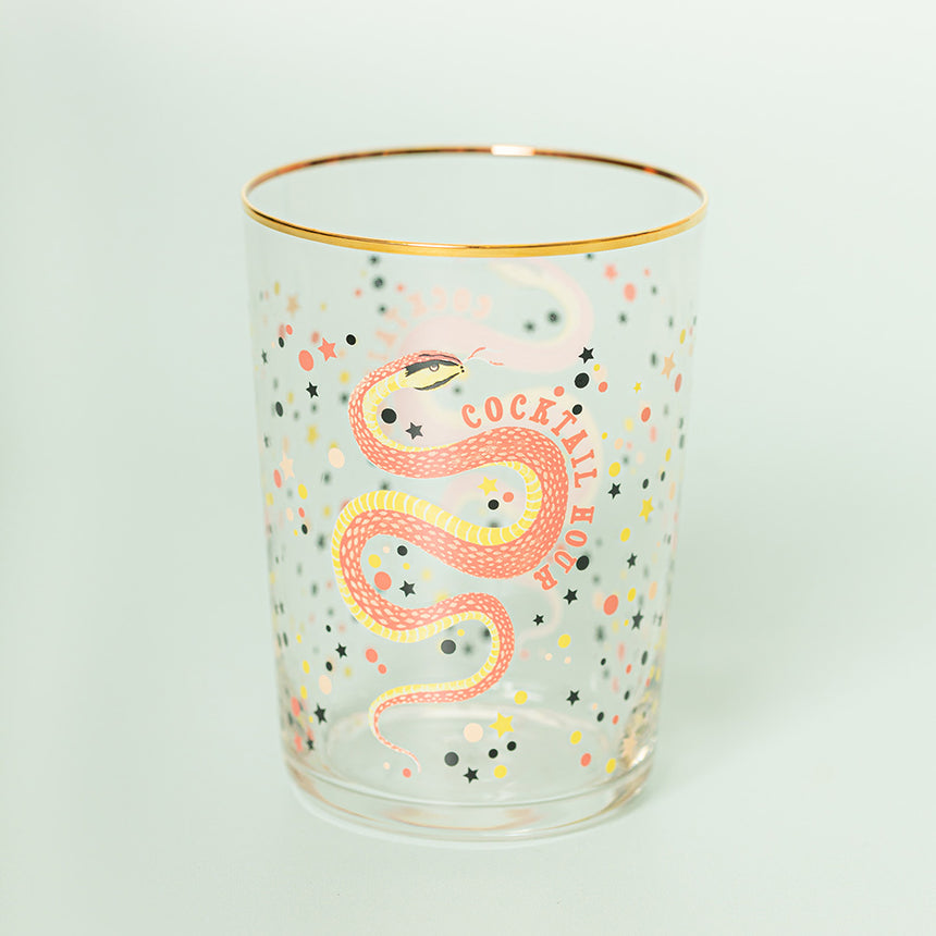 Yvonne Ellen Hi Ball Glass, Snake