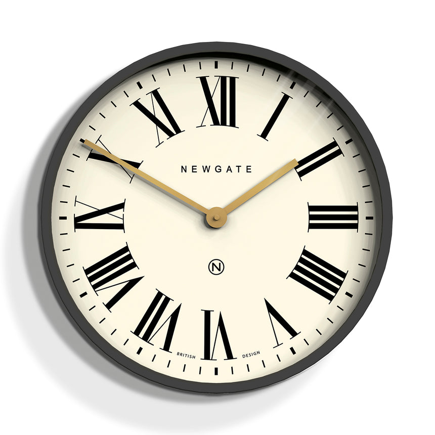 Newgate Mr Butler Wall Clock, Moonstone Grey