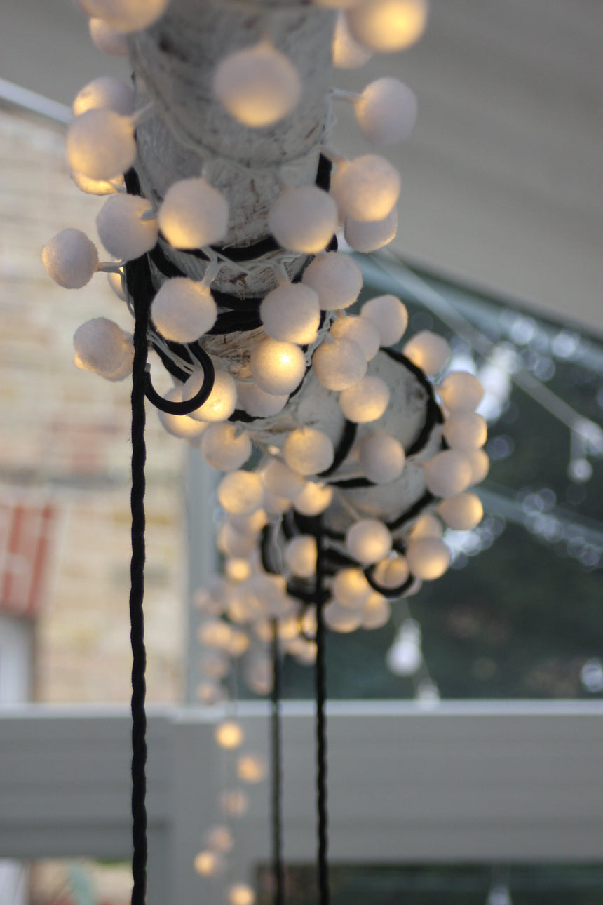 Pom Pom LED Fairy Light ( Mains Operated )