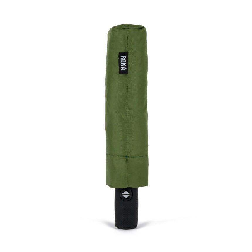 Roka London Waterloo Sustainable Umbrella, Avocado