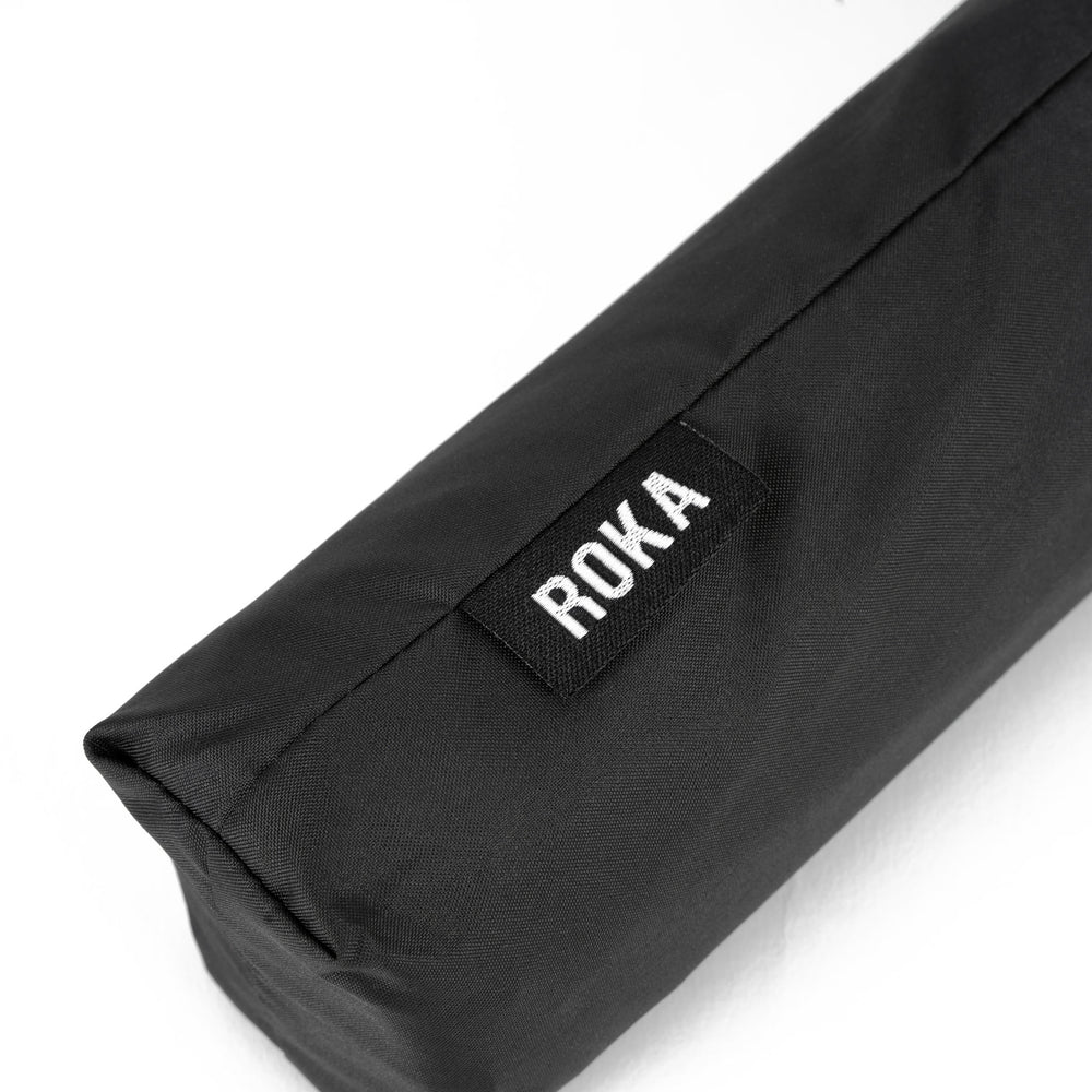 Roka London Waterloo Sustainable Umbrella, Black