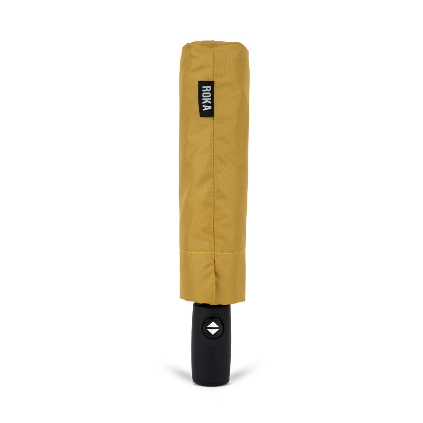 Roka London Waterloo Sustainable Umbrella, Corn