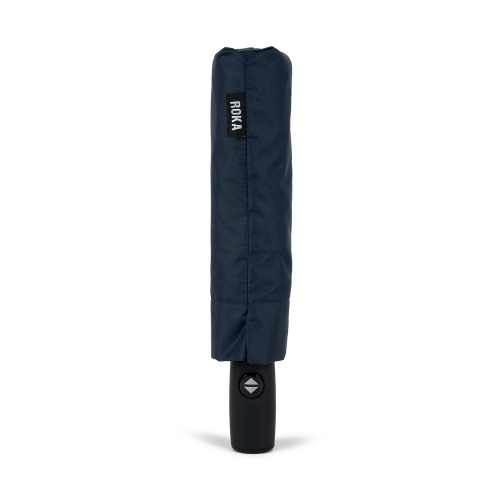 Roka London Waterloo Sustainable Umbrella, Midnight