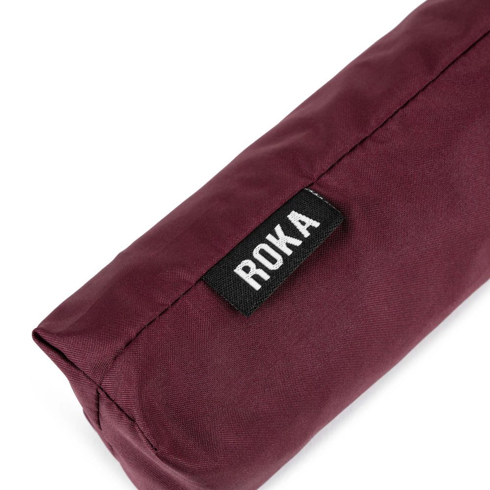 Roka London Waterloo Sustainable Umbrella, Plum