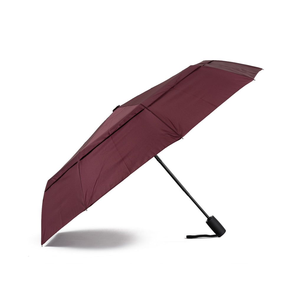 Roka London Waterloo Sustainable Umbrella, Plum