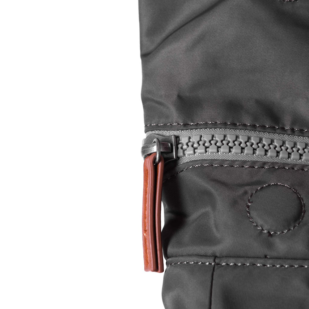 Roka London Canfield B Sustainable Nylon Rucksack, Graphite